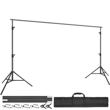 11.5x9.6 ft Heavy Duty Backdrop Stand Adjustable Photography Studio Banner Stand