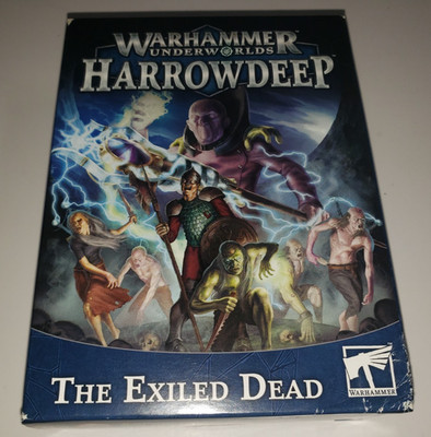 Warhammer Underworlds Harrowdeep The Exiled Dead New Damaged Box GAW109-12