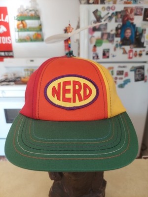 Vintage Interstellar Propeller Rainbow Frog Nerd Patch Snapback Hat Cap USA