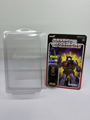 Super 7 Transformers Reaction Target Exclusive Gold Armor Bumblebee Figure New