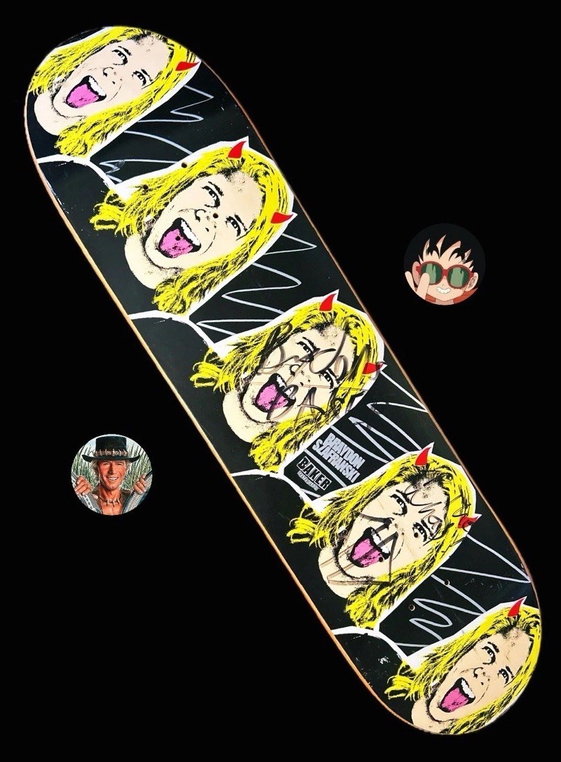 RARE SIGNED Braydon Szafranski Pop Art Series Debut Baker
