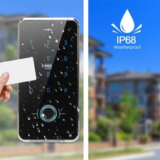 Keypad Door Entry IP68 Waterproof Keypad Password Access Control Touch Scree