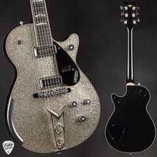 Gretsch CS Masterbuilt Stephen Stern G6134 Penguin Relic - Silver Sparkle