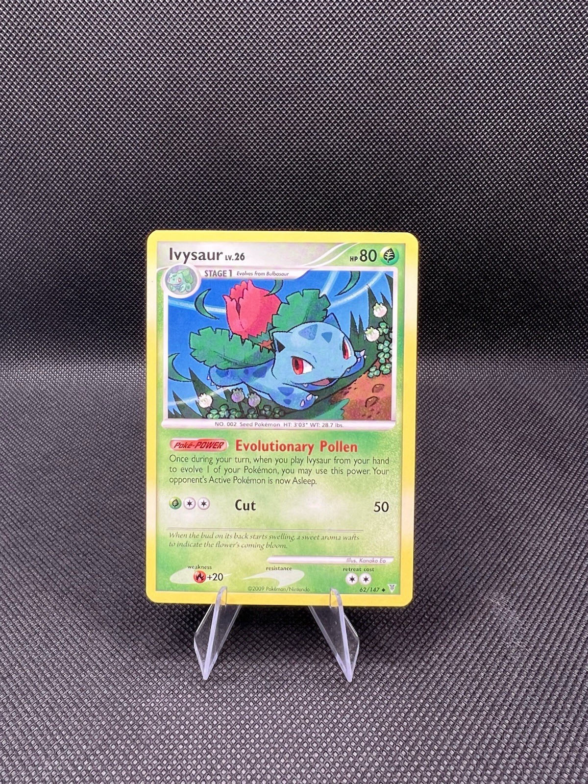 2009 Ivysaur Lv.26 62/147 Supreme Victors NM Condition 🔥🔥🔥