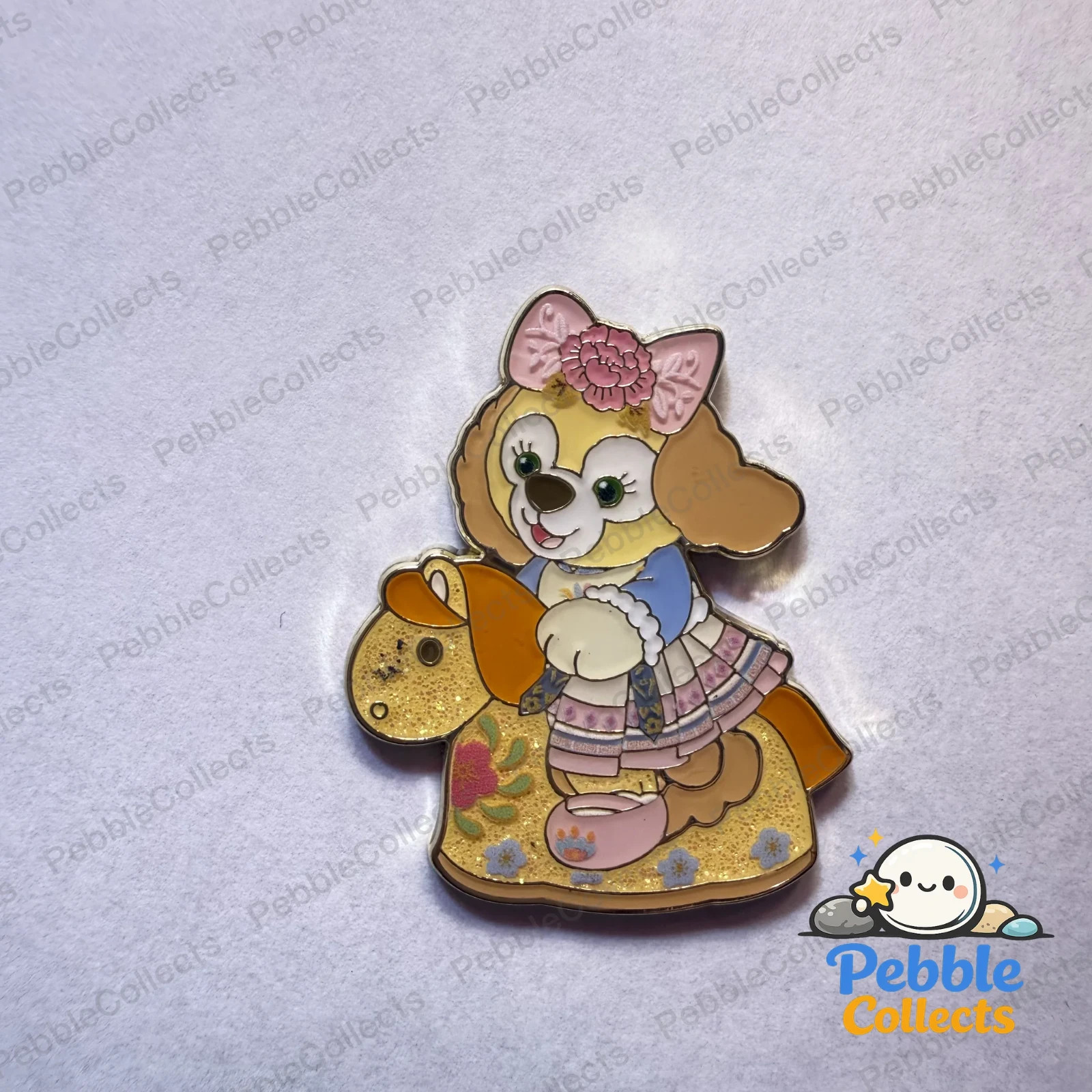 Shanghai Disney New Year Duffy and Friends Horse Pin CookieAnn