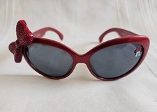 Minnie Mouse Childrens Sunglasses Red Bow Retro Disney Glasses