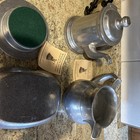 Wilton Pewter Water Pitcher Kettle And Platter New — photo 4