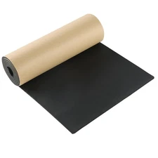 MYFULLY Sponge Neoprene Roll with Adhesive Waterproof Foam Rubber Sheet Cut t...