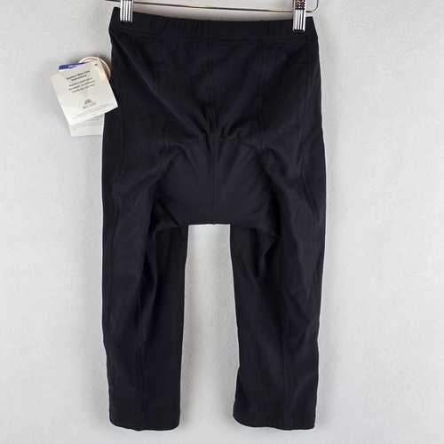 NEW Terry Bike Womens Small Long Shorts Black Padded Seat Cycling Bermuda *READ* - Picture 3 of 19