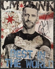 CM Punk Cards and Autographed Memorabilia Guide 48
