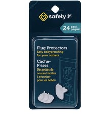 Safety 1st Plug Protectors 36 Count White "Easy Baby proofing For Your Outlets"