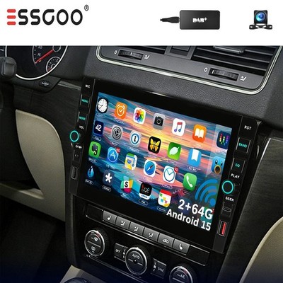 DAB+ Für Skoda Yeti 5L 2009-2017 Carplay Android 15 Autoradio Bluetooth GPS Navi