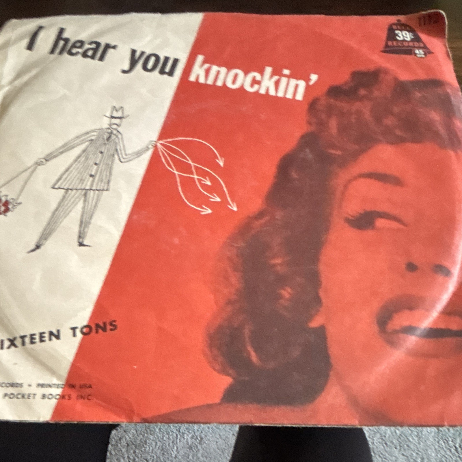 Bell Records Sixteen Tons / I Hear You Knocking 7