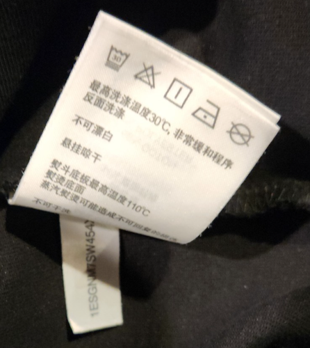 Evisu Full Zip Hoodie Black Streetwear Size Medium Please read description - 第 4/6 張圖片