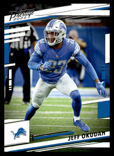 2022 Panini Prestige Jeff Okudah #101 Detroit Lions Base Set NFL Football