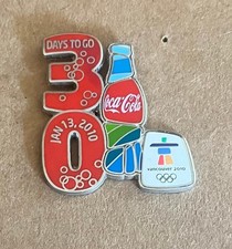 COCA COLA 30 DAYS TO GO VANCOUVER 2010 OLYMPIC PIN - 2026 MILAN-CORTINA TRADER