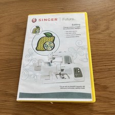 CD software di editing ricamo SINGER Futura XL -400 con manuale stampabile