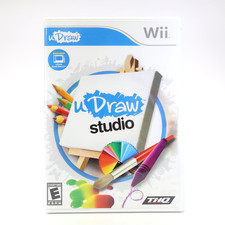 U Draw Studio (Wii) CIB - Authentic Good Condition