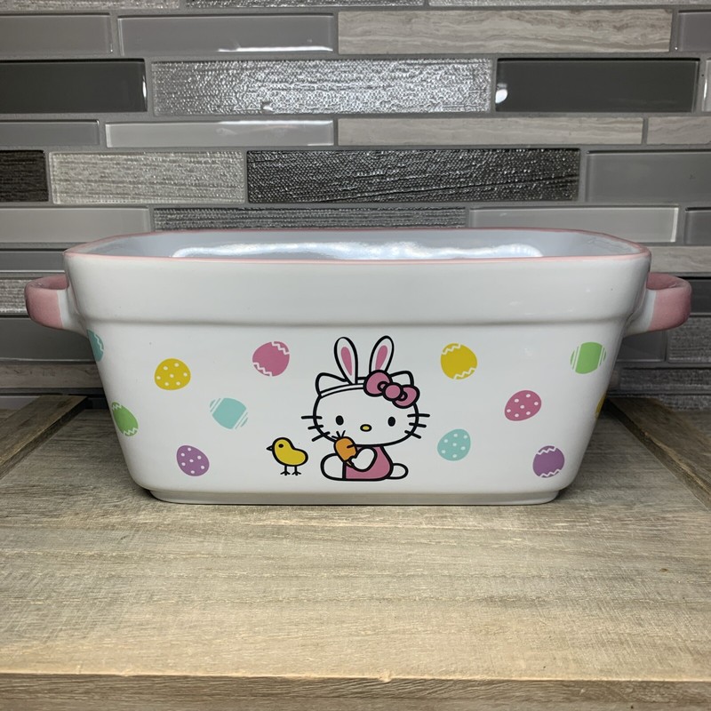 Zrike Brands Hello Kitty Bunny Rabbit Spring Bread Loaf Baking Pan By Sanrio