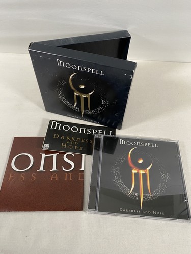 MOONSPELL - Darkness And Hope CD Deluxe Box w/ Poster, Sticker, LIM. ED.