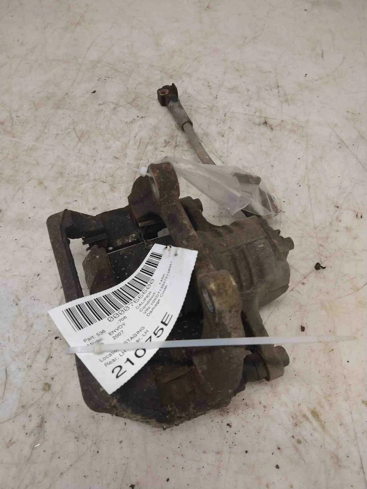 Pinça traseira esquerda Chevy Trailblazer GMC Envoy 2002-2009 fabricante de equipamento original 89027177 - Imagem 2 de 2