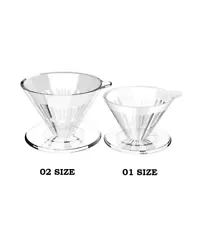 Timemore Crystal Eye Dripper! Drip Coffee Pourover Brewing Maker Pour Over Clear