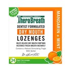 Therabreath Dry Mouth Dentist Formulated Sugar-Free Lozenges, Mandarin Mint, 24