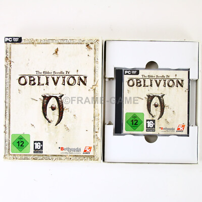 PC CD DVD  the Elder Scrolls IV Oblivion Big Box Gut