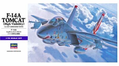 F-14 A TOMCAT ''HIGH VISIBILITY'' (U.S. NAVY MARKINGS) #E3/00533 1/72 HASEGAWA