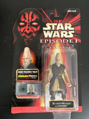 Star Wars Power of the Force KI-ADI-MUNDI w/ Saber  Action Figure  1998  Kenner