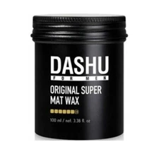Dashu for Men Original Premium Super Mat Hair Wax 100ml Strong Matte Wax