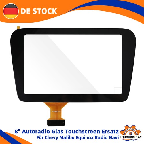 Numériseur écran tactile 8" pour Chevrolet Equinox Malibu LQ080Y5DZ06 GPS Radio Nav