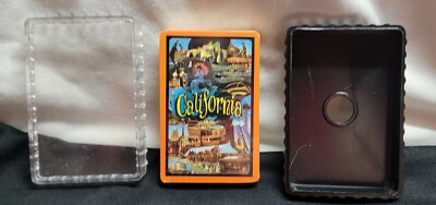 California Sealed Playing Cards Deck Case Hong Kong San Diego Zoo Knott's Berry
