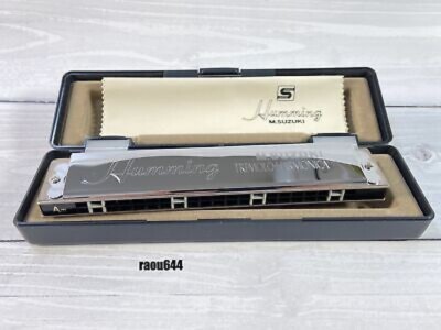 SUZUKI SU-21 HUMMING C Key 21 holes Tremolo Harmonica | eBay