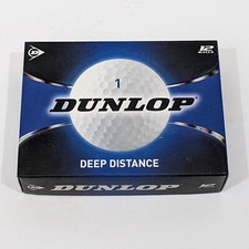 NEW Dunlop Deep Distance 12 Golf Balls Sports Accessories Equipment USGA Rules