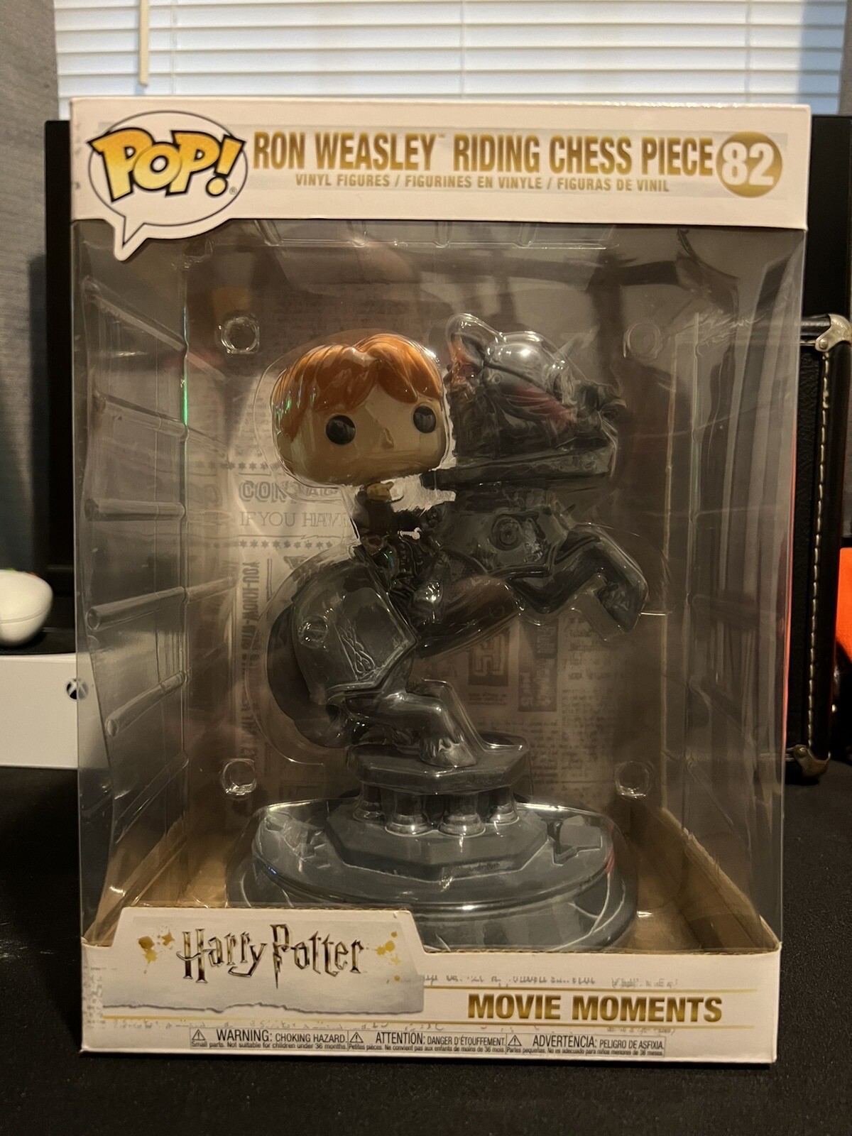 Funko Pop! Moments: Harry Potter - Ron Weasley (Riding Chess Piece) #82