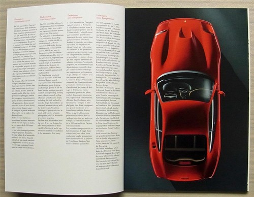 FERRARI 550 MARANELLO Sports Car Sales Brochure March 1997 #1150/97 03/97 - Picture 4 of 8