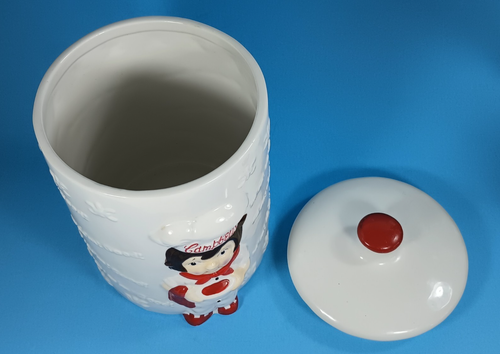 Tarro/bote para galletas de sopa Campbell's. 1999 por Houston Harvest. - Imagen 8 de 13
