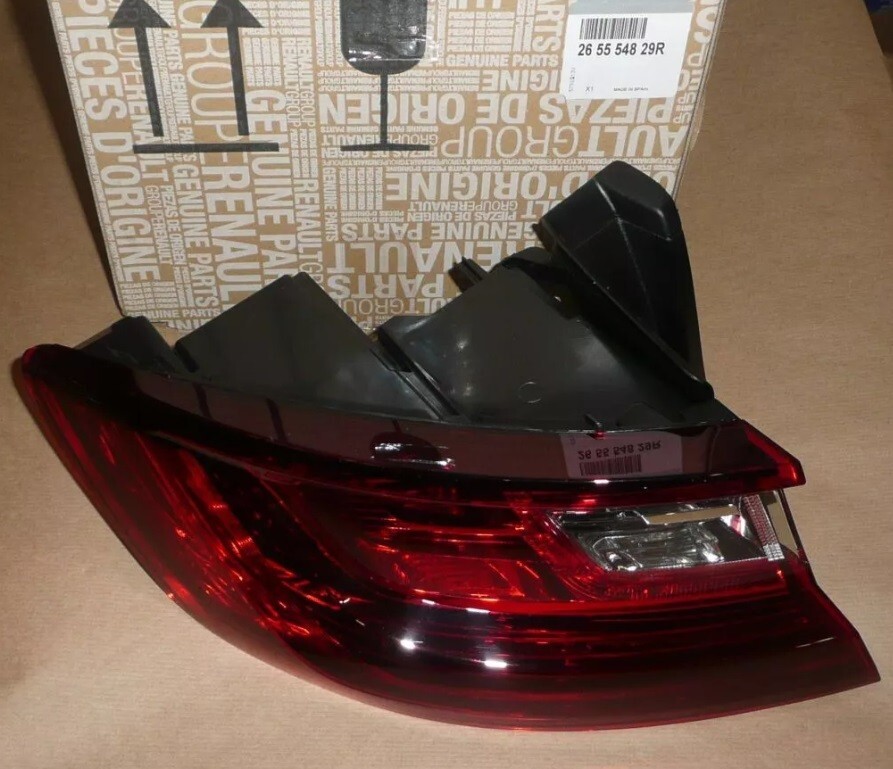 Feu arrière gauche Megane 4 optique de rechange d'origine 265554829R pour carrosserie