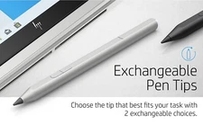 New HP Rechargeable MPP 2.0 Tilt Active Pen Stylus 3J122AA Genuine USA Seller