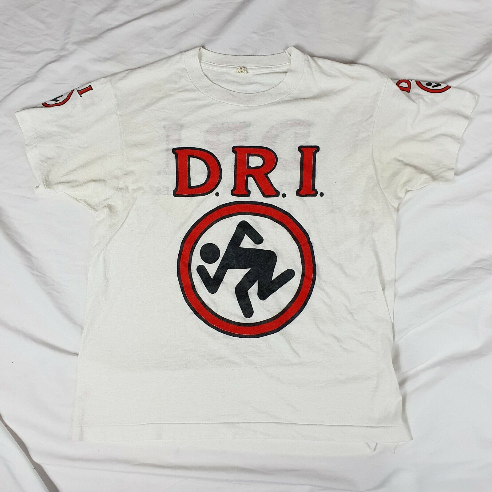 Vintage 80s DRI Shirt Dirty Rotten Imbeciles Hard… - image 1