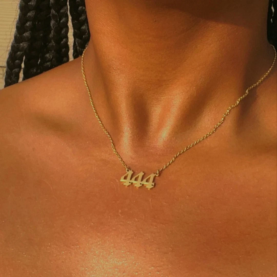 Number 14 necklace deals