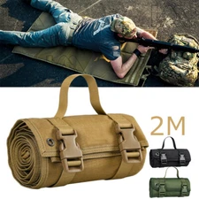 Shooting Mat Roll-Up Non-slip Molle Outdoor Gun Portable Tactical Rifle Hunting