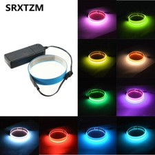 3.28ft Led Flexible Neon Glow El Tape Strip Strobing Electroluminescent Light Su