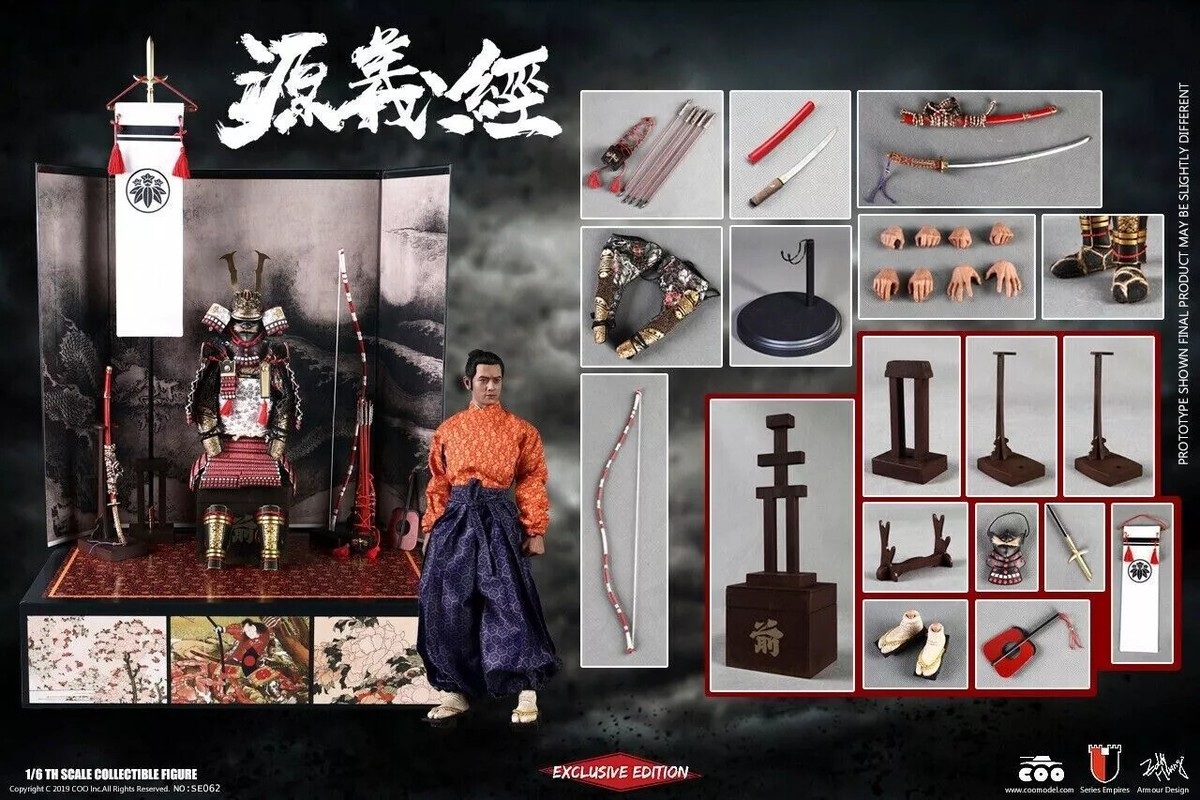 COOMODEL NO.SE062 SERIES OF EMPIRES DIE-CAST ALLOY Yoshitsune EX