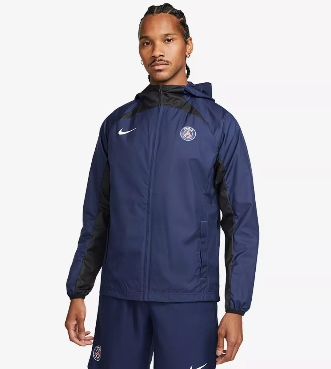 $90 NIKE AIR SPORTSWEAR PSG PARIS SAINT-GERMAIN 22-23 AWF JACKET