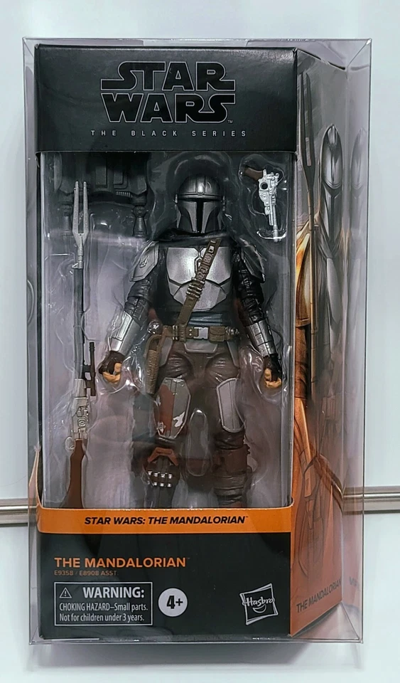 (10) FIGURA SERIE STAR WARS NEGRA .45MM FUNDAS PROTECTORAS LIBRES DE ÁCIDO Foto 2 de 4