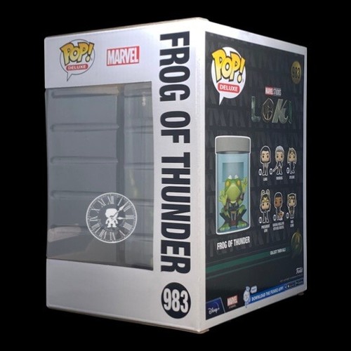 ¡Funko Pop de lujo! Marvel #983 Loki Rana del Trueno en un Tarro Objetivo + Protector - Imagen 4 de 11