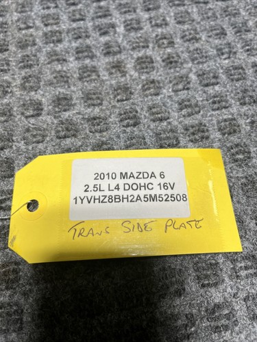 Mazda 6 Transmission Housing Side Cover Plate 2013 2012 2011 2010 2009 B75 - Picture 2 of 3