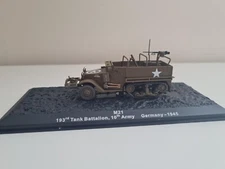 1/72 ARMORED VEHICLE M21 TANK BATTALION 10 ARMY GERMANY 1945 USA 2WW JEEP USA
